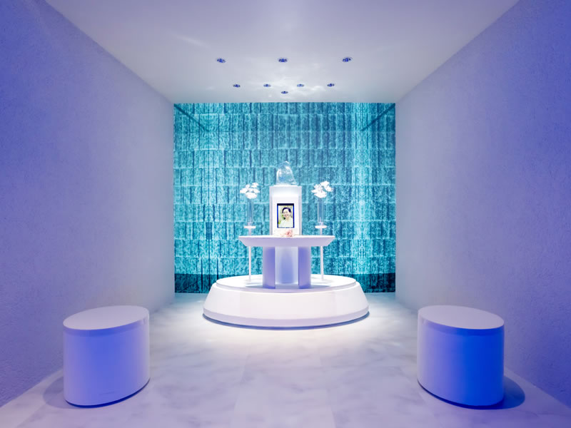 円満院蕨分院「納骨堂アルガ」埼玉県蕨市中央6-15-17納骨堂: 0.1万円～休憩施設管理事務所トイレ駐車場会食施設バリアフリー法要施設