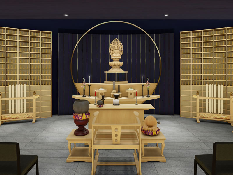 円満院蕨分院「納骨堂アルガ」